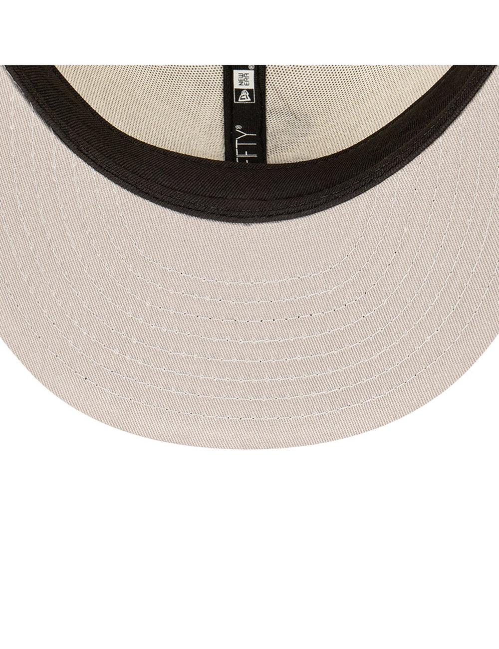 Las Vegas Raiders New Era NFL 2 Tone 9FIFTY Snapback Hat - Chrome White