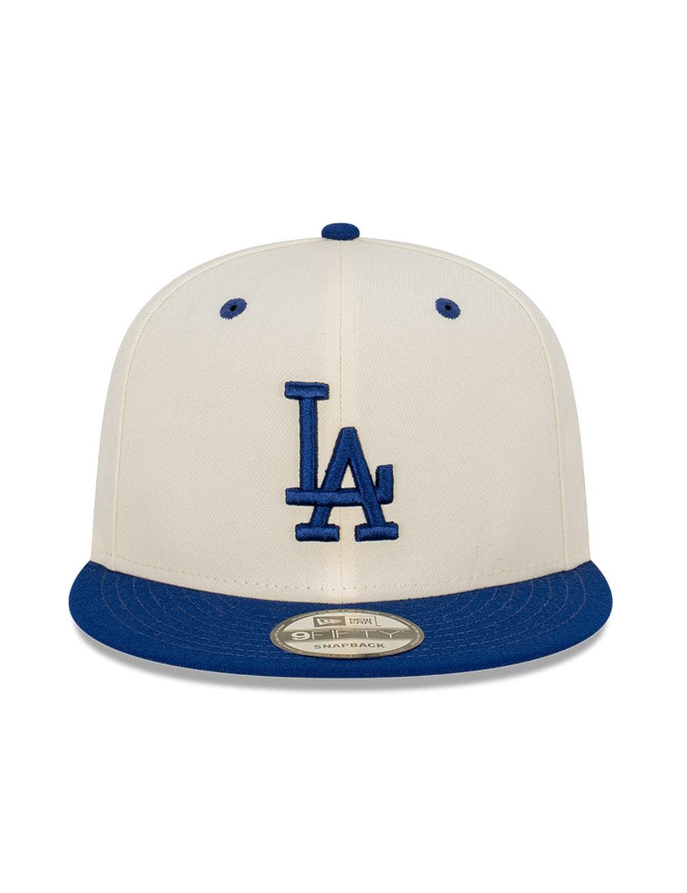 Los Angeles Dodgers New Era MLB 2 Tone 9FIFTY Snapback Hat - Chrome White