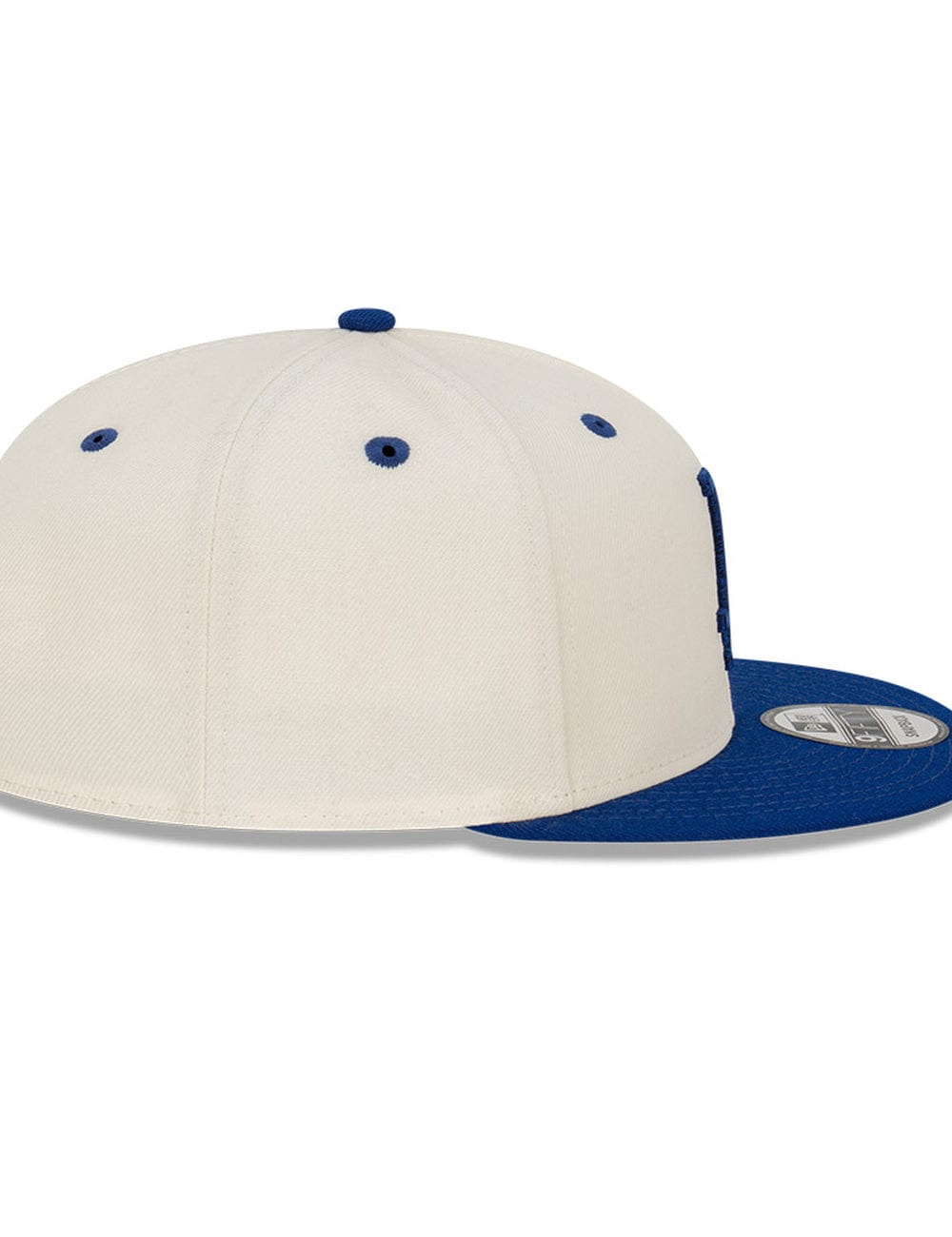 Los Angeles Dodgers New Era MLB 2 Tone 9FIFTY Snapback Hat - Chrome White