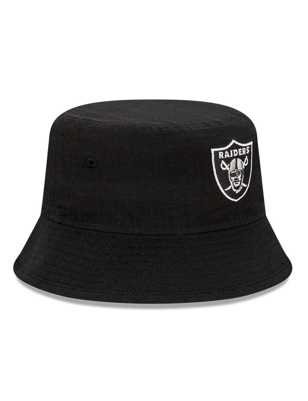 Las Vegas Raiders New Era NFL Ripstop Midi Bucket Hat - Black