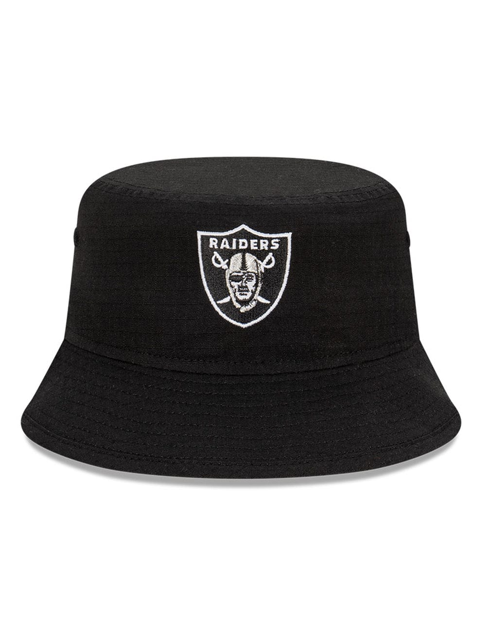 Las Vegas Raiders New Era NFL Ripstop Midi Bucket Hat - Black