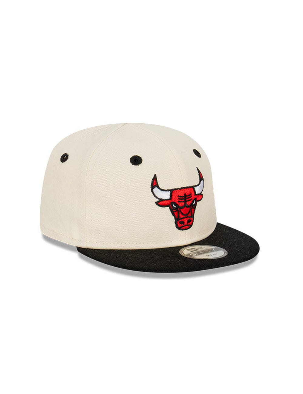 Infants Chicago Bulls New Era NBA 2 Tone My 1st 9FIFTY Snapback Hat - Chrome White