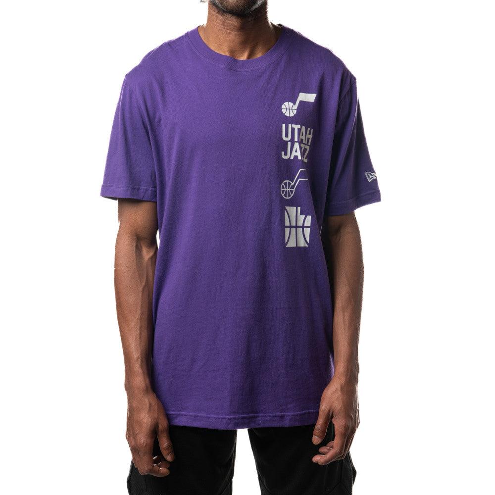 Utah Jazz New Era NBA 24 City Edition T-Shirt - Purple