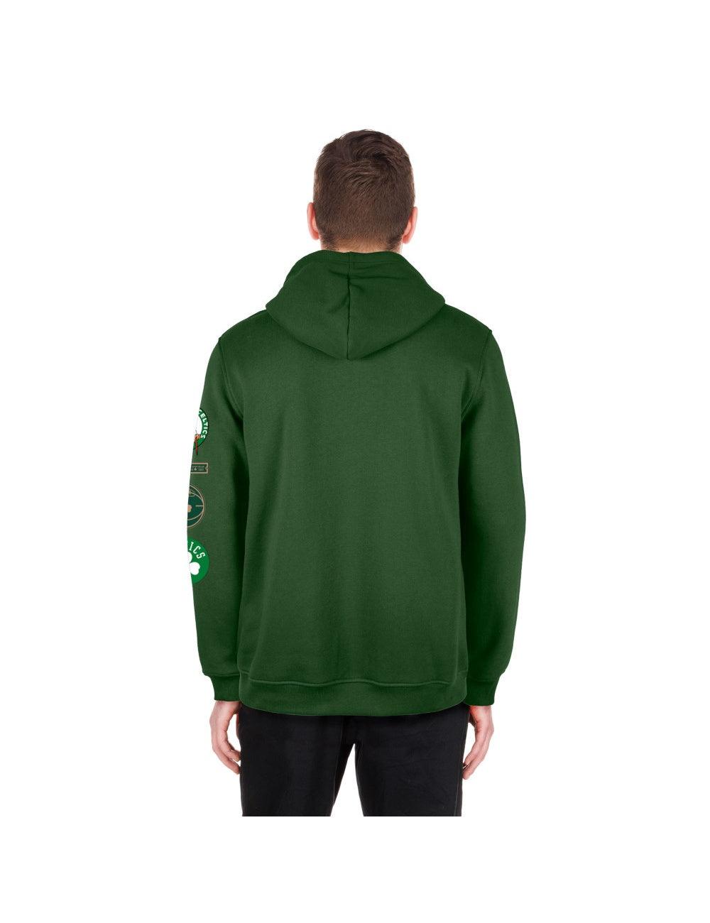 Boston Celtics New Era NBA 24 City Edition Hoodie Jumper - Green