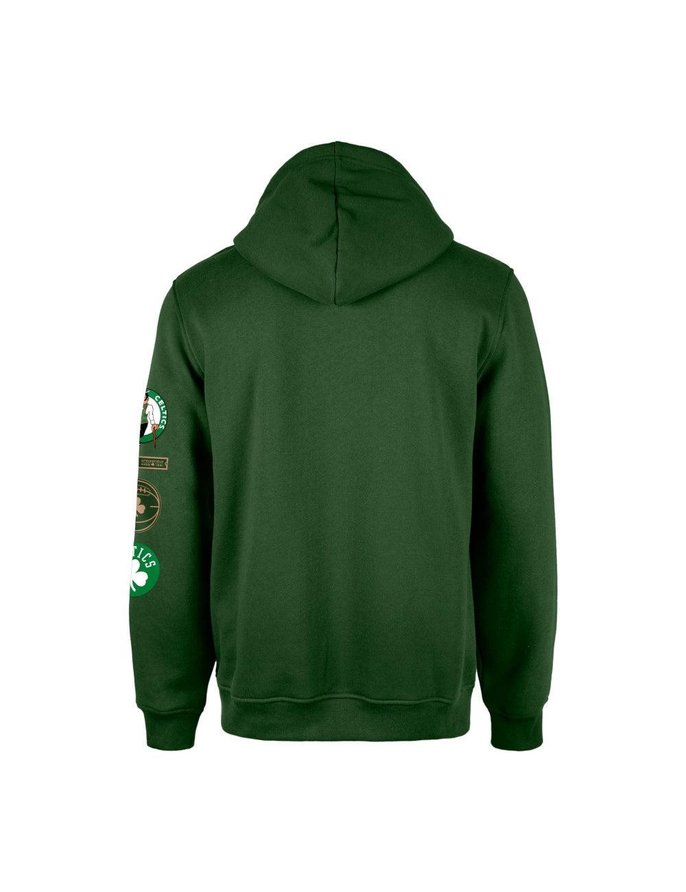 Boston Celtics New Era NBA 24 City Edition Hoodie Jumper - Green