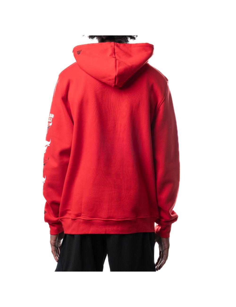 Chicago Bulls New Era NBA 24 City Edition Hoodie Jumper - Red