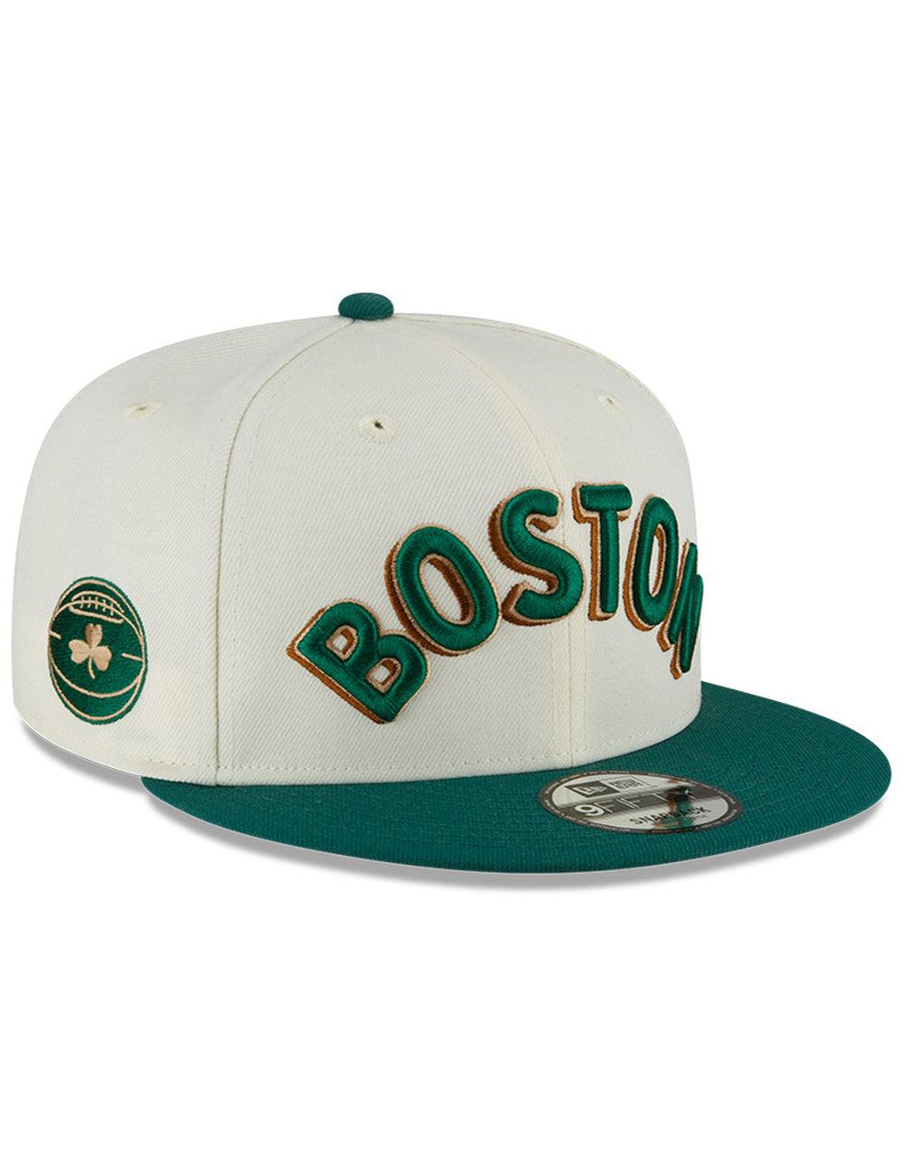 Boston Celtics New Era NBA 24 City Edition 9FIFTY Snapback Hat