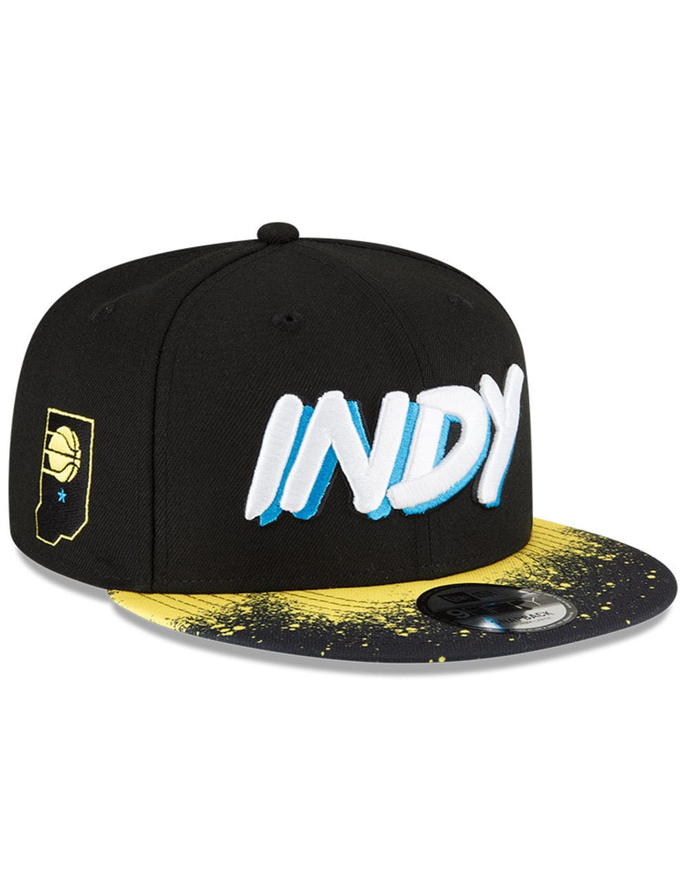 Indiana Pacers New Era NBA 24 City Edition 9FIFTY Snapback Hat
