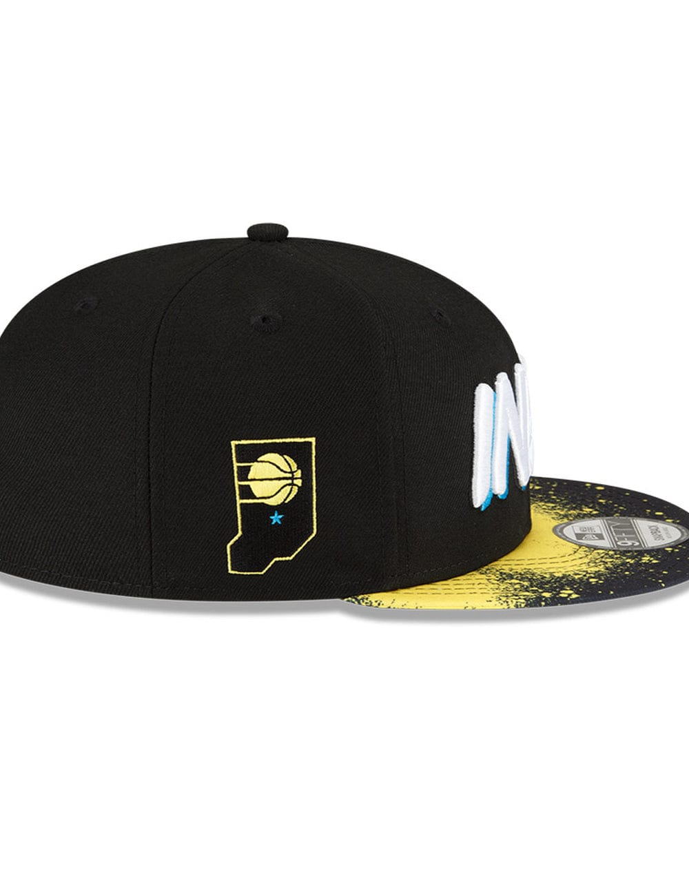 Indiana Pacers New Era NBA 24 City Edition 9FIFTY Snapback Hat