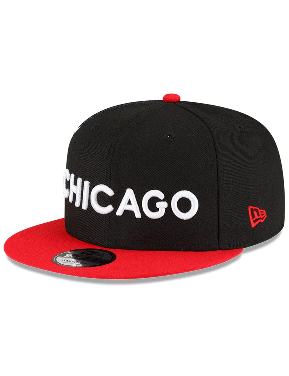 Chicago Bulls New Era NBA 24 City Edition 9FIFTY Snapback Hat