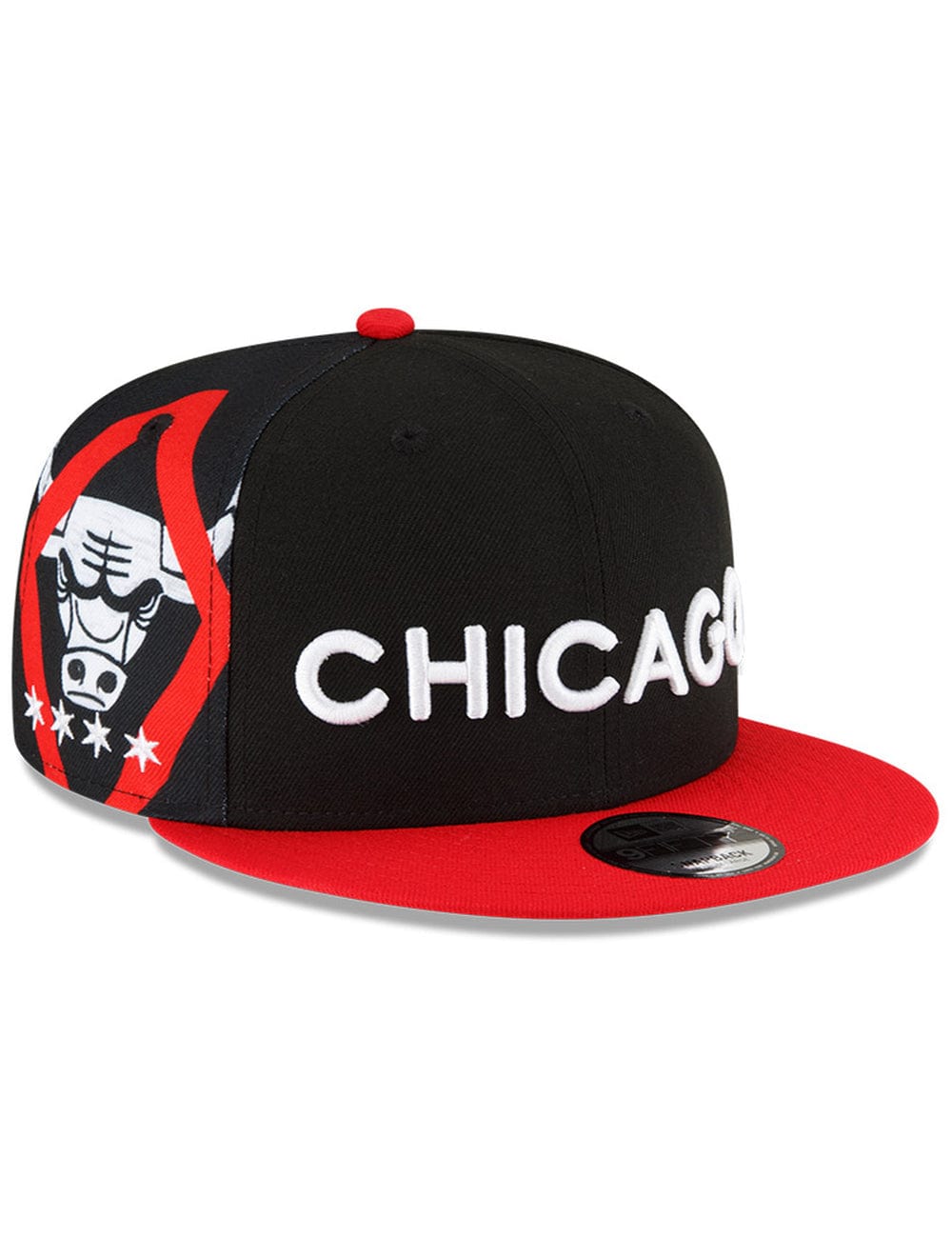 Chicago Bulls New Era NBA 24 City Edition 9FIFTY Snapback Hat