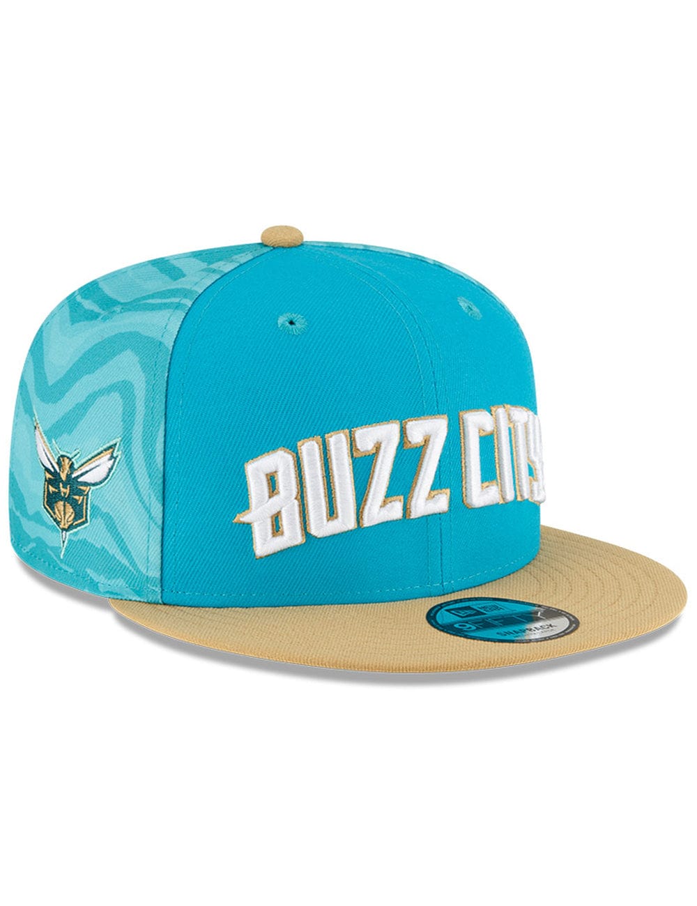 Charlotte Hornets New Era NBA 24 City Edition 9FIFTY Snapback Hat