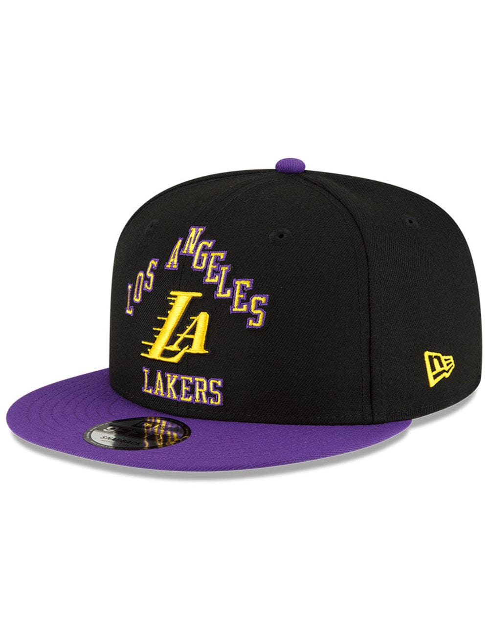 Los Angeles Lakers New Era NBA 24 City Edition 9FIFTY Snapback Hat