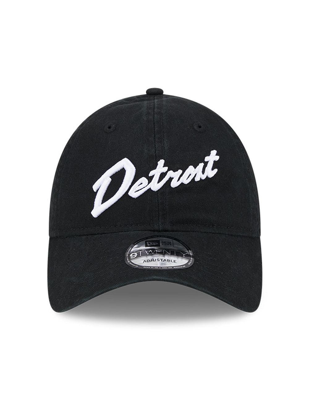 Detroit Pistons New Era NBA 24 City Edition 9TWENTY Strapback Hat