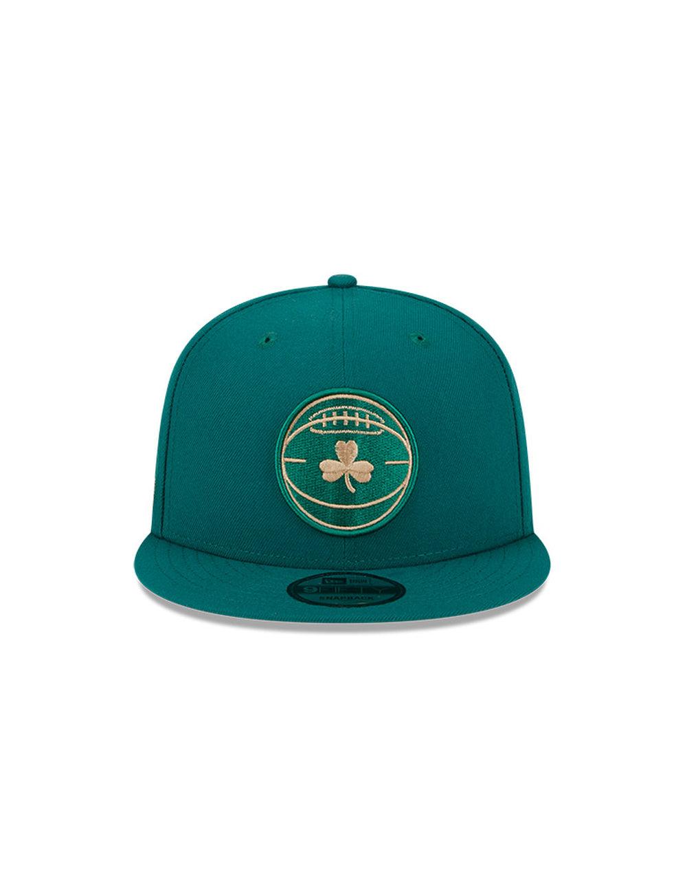 Youths Boston Celtics New Era NBA 24 City Edition ALT 9FIFTY Snapback Hat
