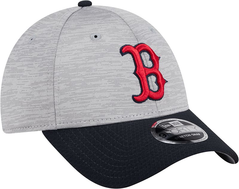 Boston Red Sox New Era MLB Team Active Digi-Tech 9FORTY Snapback Hat - Graphite Grey