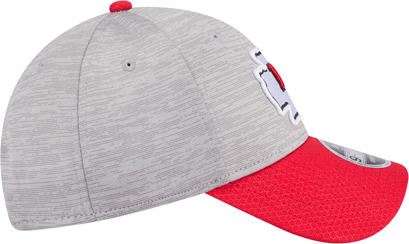 Kansas City Chiefs New Era NFL Team Active Digi-Tech 9FORTY Snapback Hat - Graphite Grey