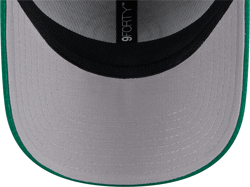 Boston Celtics New Era NBA Team Active Digi-Tech 9FORTY Snapback Hat - Graphite Grey