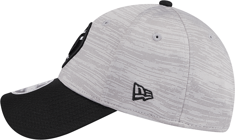 Brooklyn Nets New Era NBA Team Active Digi-Tech 9FORTY Snapback Hat - Graphite Grey