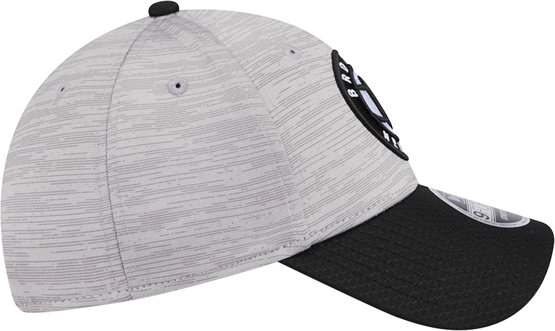 Brooklyn Nets New Era NBA Team Active Digi-Tech 9FORTY Snapback Hat - Graphite Grey