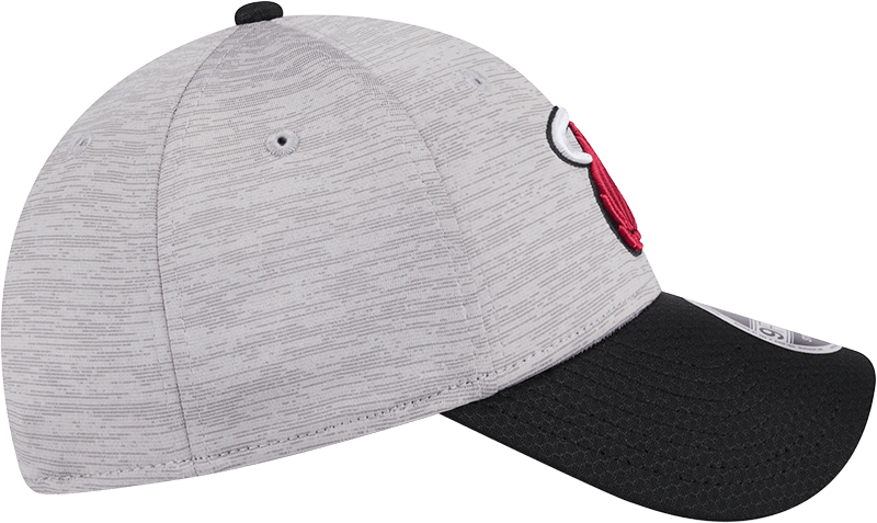 Miami Heat New Era NBA Team Active Digi-Tech 9FORTY Snapback Hat - Graphite Grey