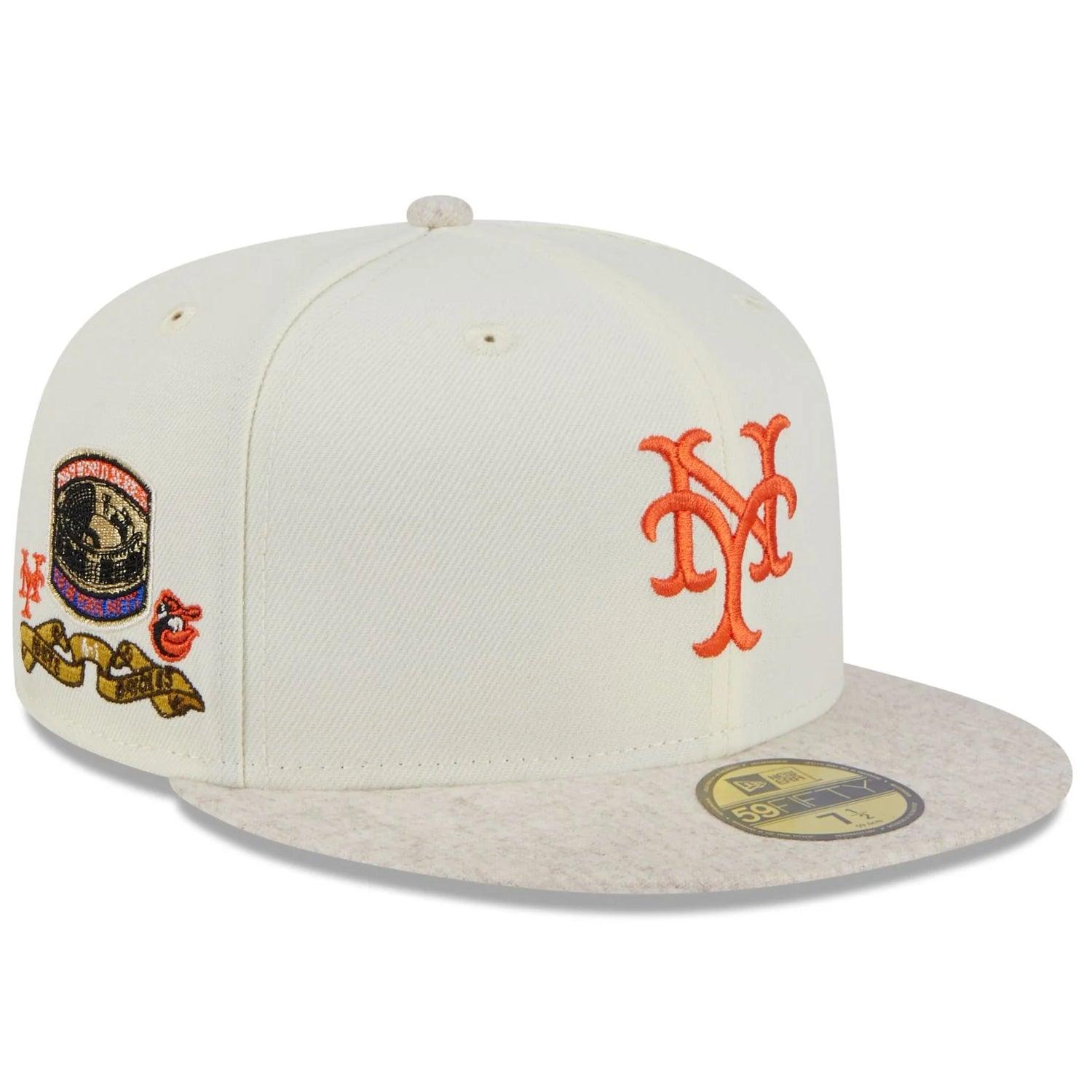 New York Mets New Era MLB Match-Up 59FIFTY Fitted Hat - Chrome