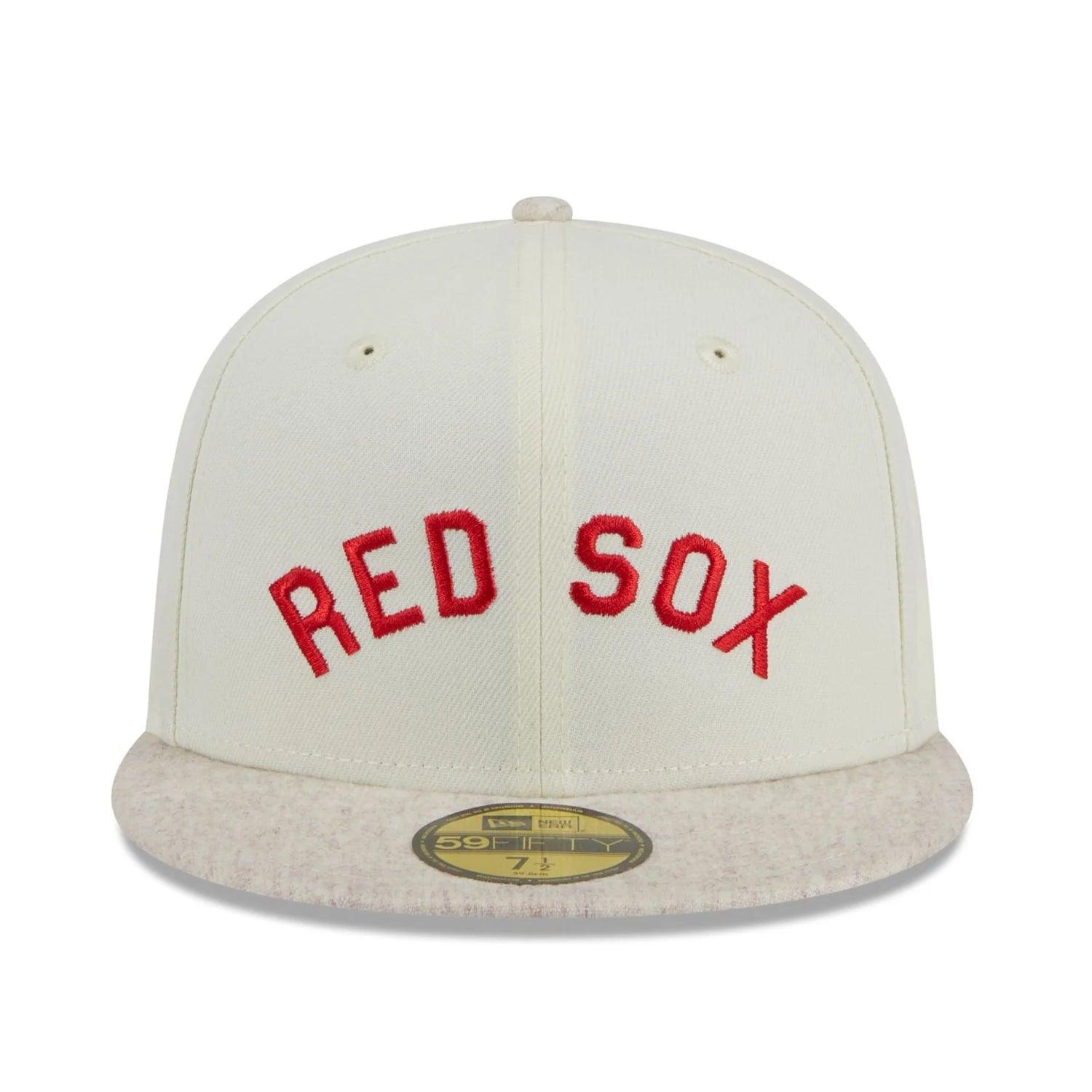 Boston Red Sox New Era MLB Match-Up 59FIFTY Fitted Hat - Chrome