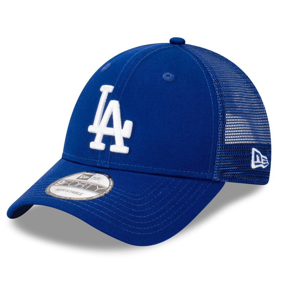 Los Angeles Dodgers New Era MLB Team Trucker 9FORTY Snapback Hat - Blue