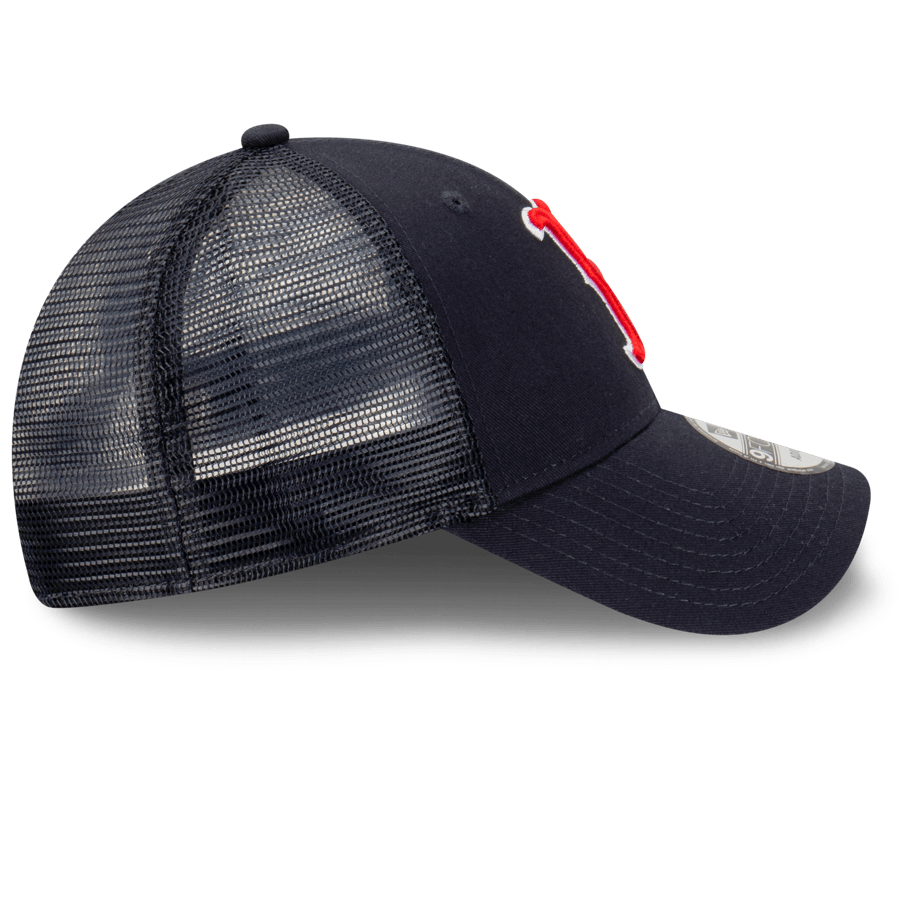 Boston Red Sox New Era MLB Team Trucker 9FORTY Snapback Hat - Navy