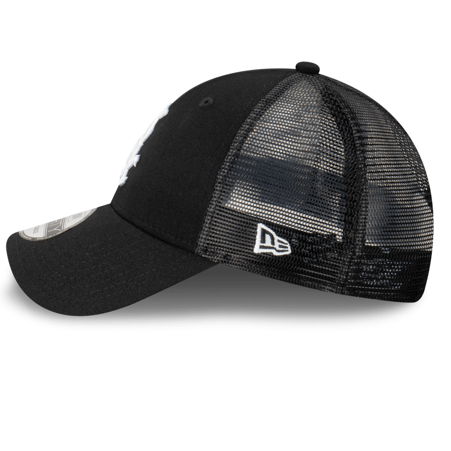 Chicago White Sox New Era MLB Team Trucker 9FORTY Snapback Hat - Black