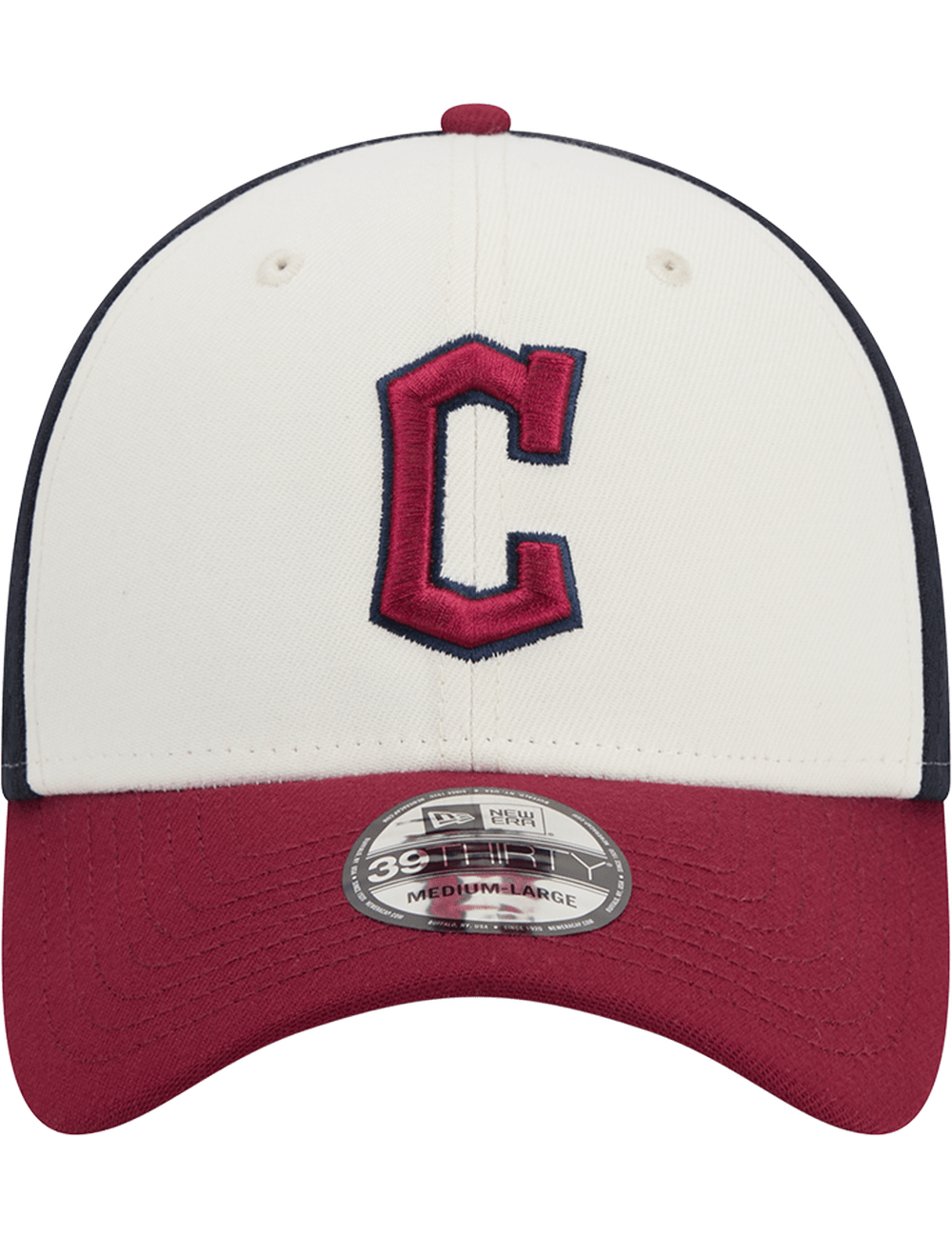 Cleveland Guardians New Era MLB City Connect 39THIRTY Stretch-Fit Hat - Navy