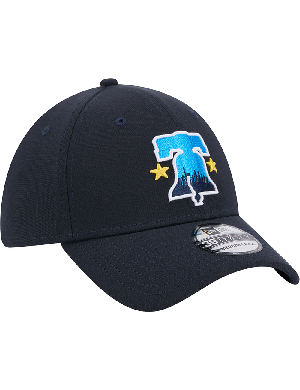 Philadelphia Phillies New Era MLB City Connect 39THIRTY Stretch-Fit Hat - Navy
