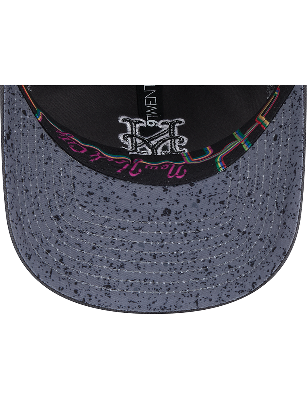 New York Mets New Era MLB City Connect 9TWENTY Strapback Hat - Graphite