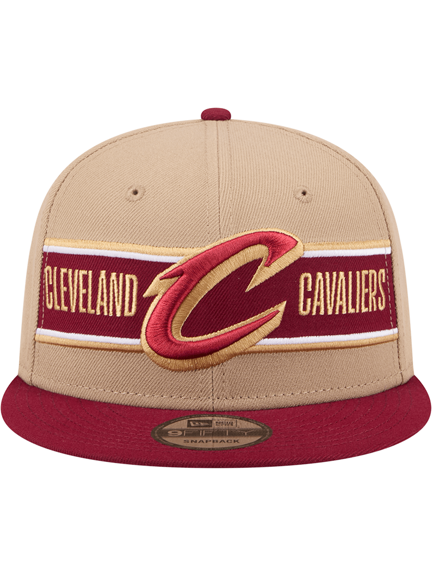 Cleveland Cavaliers New Era NBA 24 Draft 9FIFTY Snapback Hat - Tan