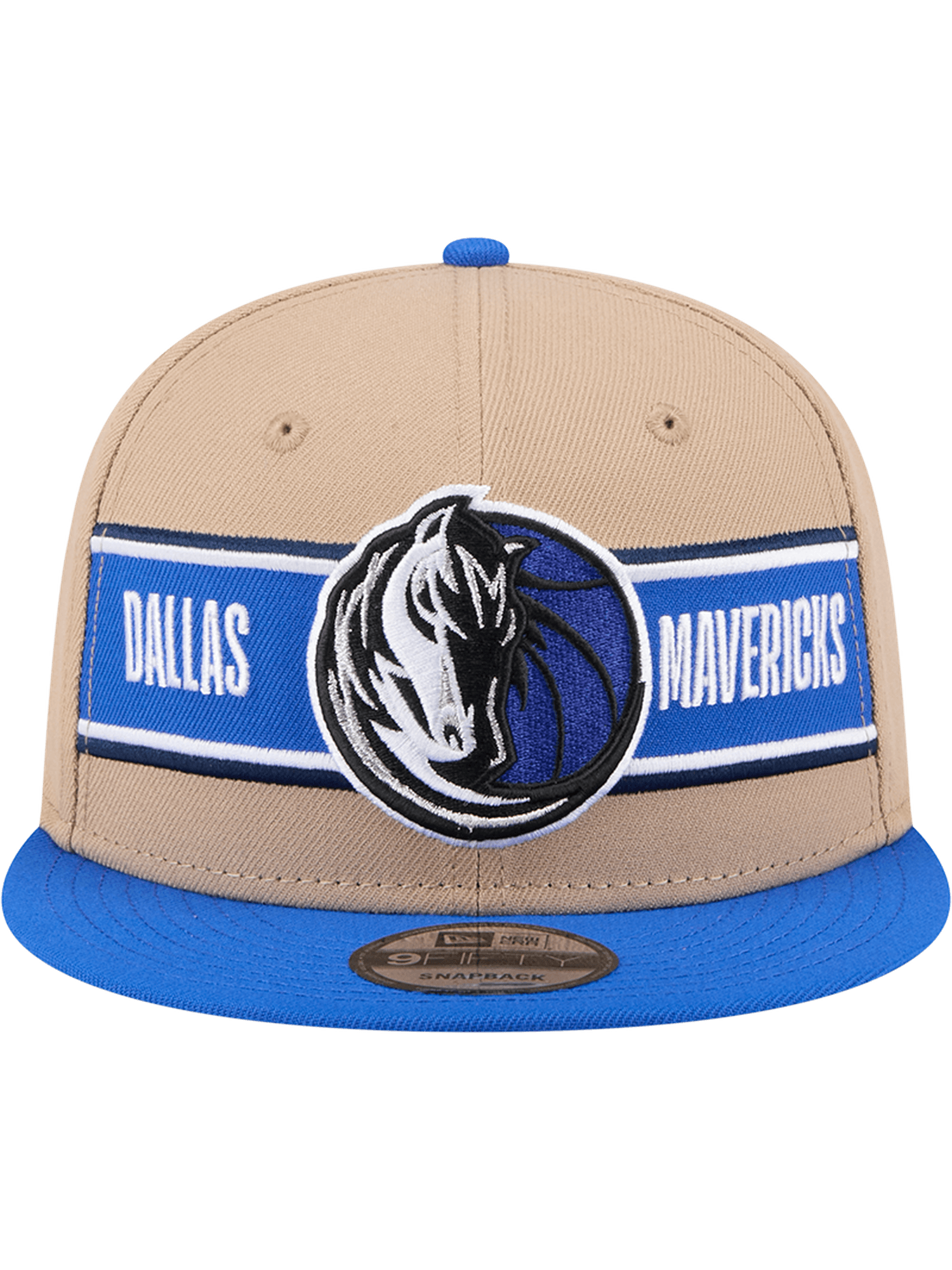 Youths Dallas Mavericks New Era NBA 24 Draft 9FIFTY Snapback Hat - Tan