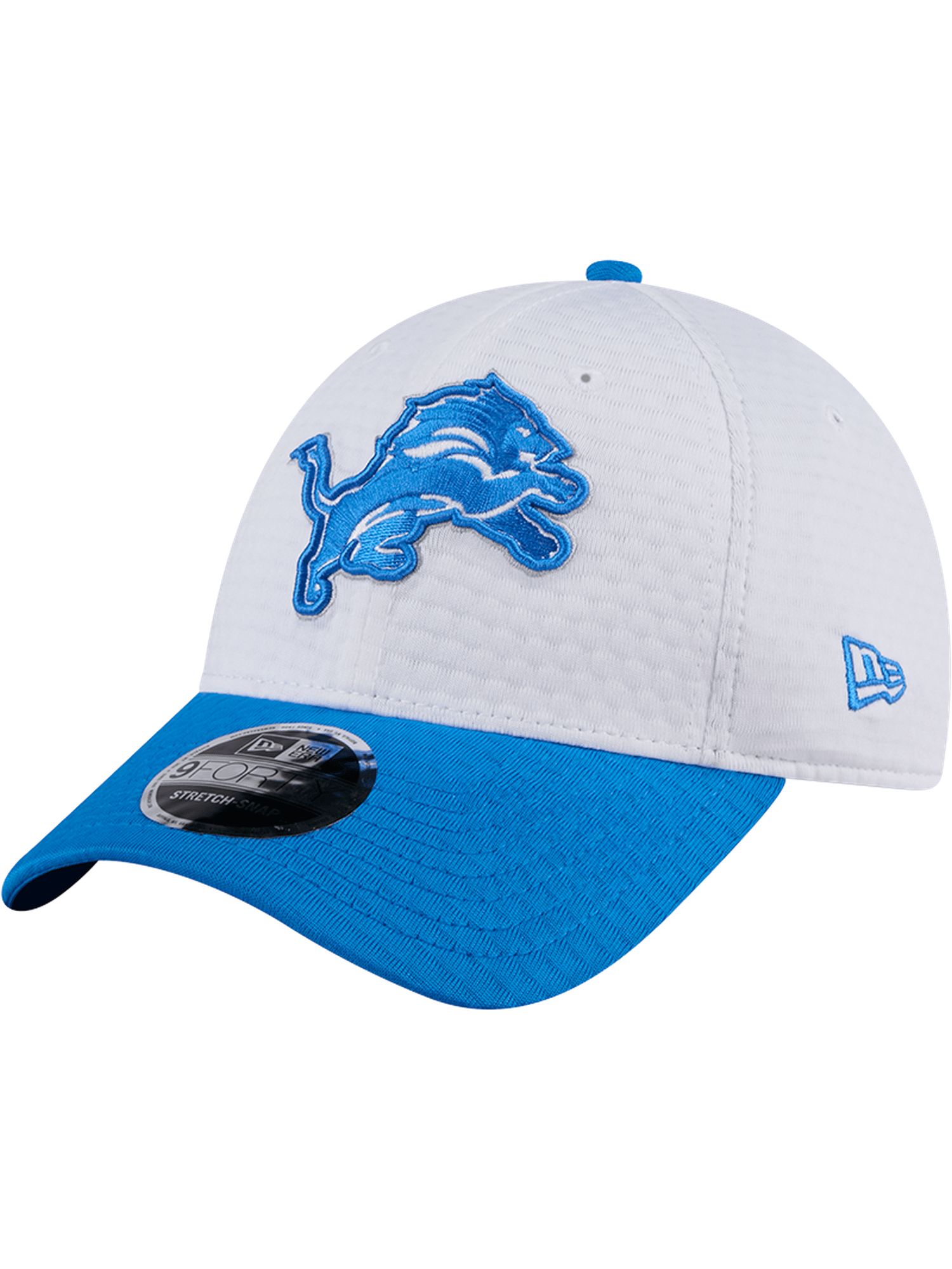 Detroit Lions New Era NFL 24 Training 9FORTY Stretch-Snapback Hat - White