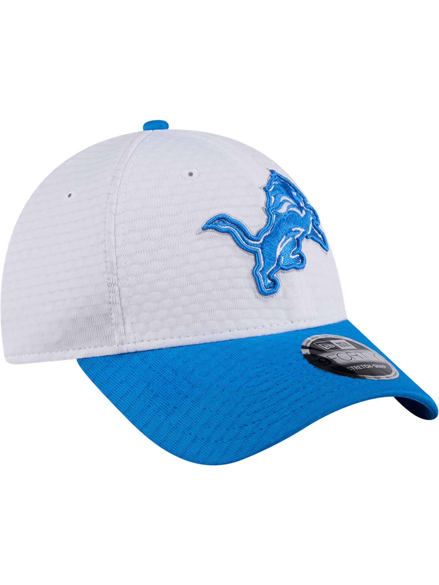 Detroit Lions New Era NFL 24 Training 9FORTY Stretch-Snapback Hat - White