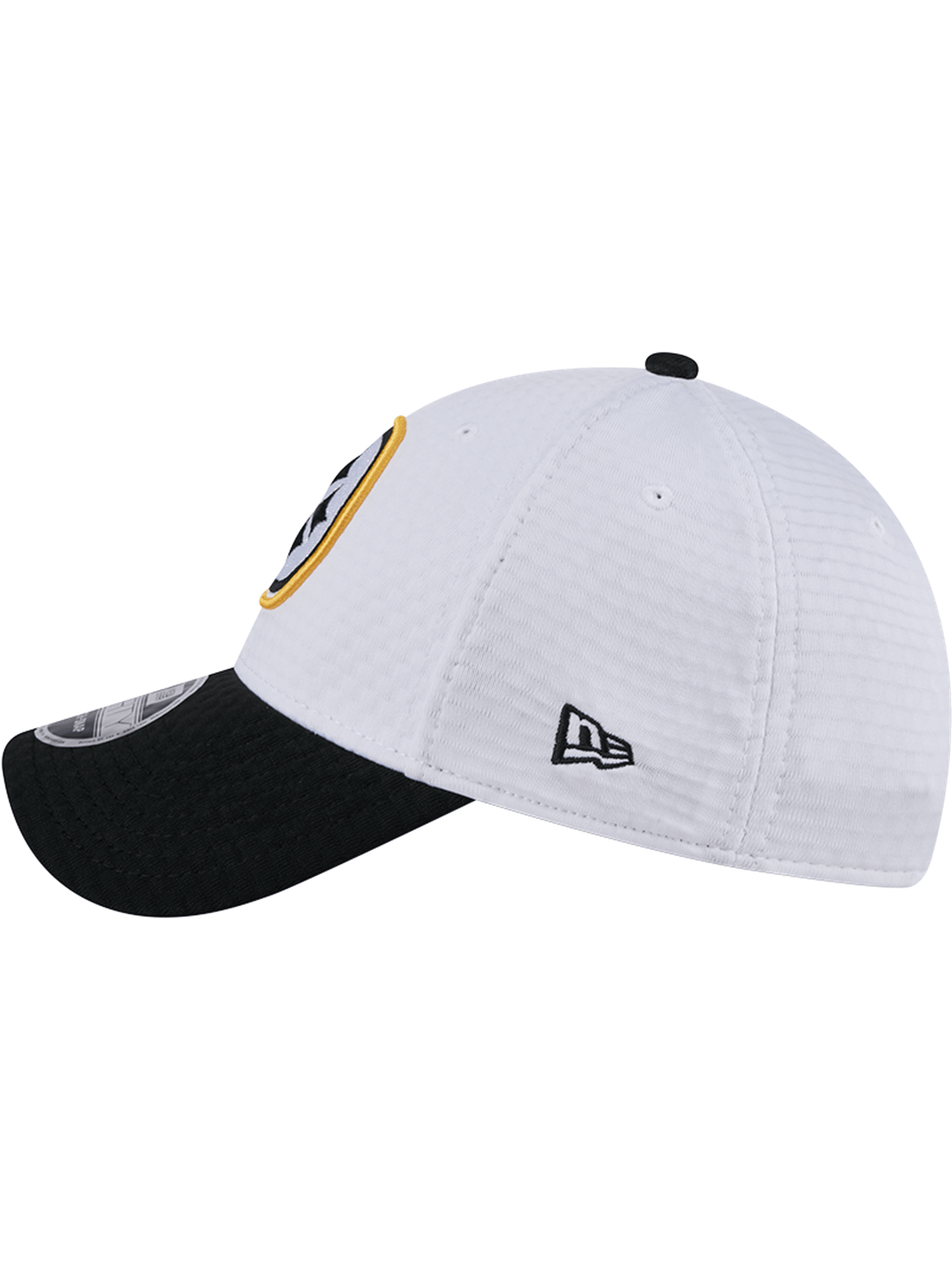 Pittsburgh Steelers New Era NFL 24 Training 9FORTY Stretch-Snapback Hat - White