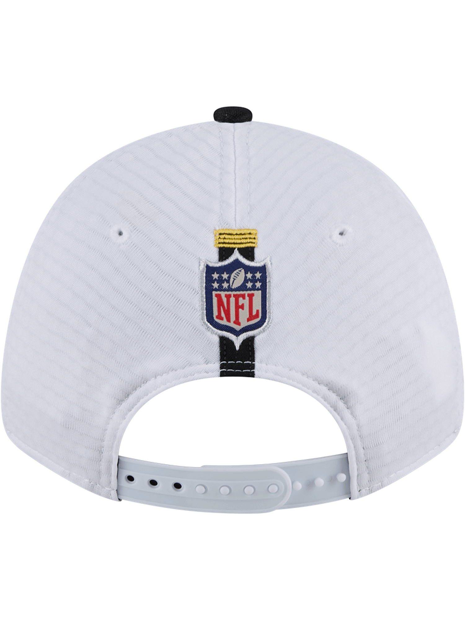 Pittsburgh Steelers New Era NFL 24 Training 9FORTY Stretch-Snapback Hat - White