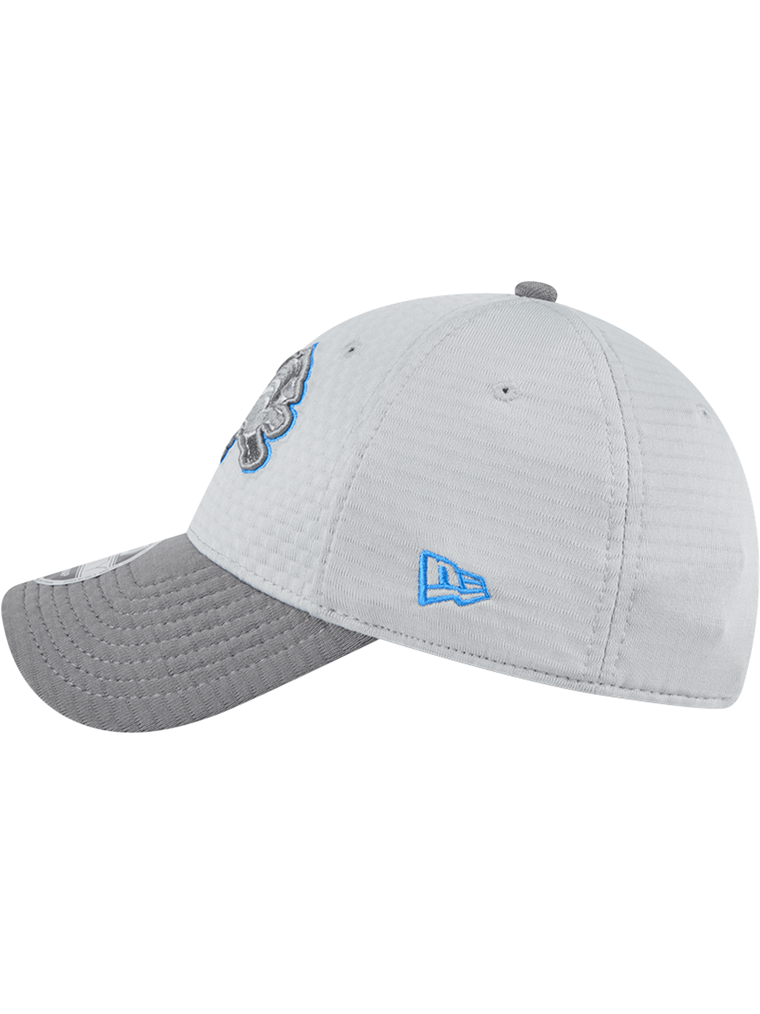 Detroit Lions New Era NFL 24 Training 9FORTY Stretch-Snapback Hat - Grey