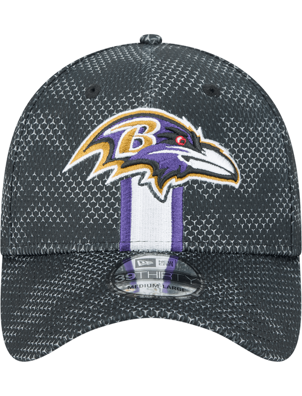Baltimore Ravens New Era NFL 24 Sideline 39THIRTY Stretch-Fit Hat