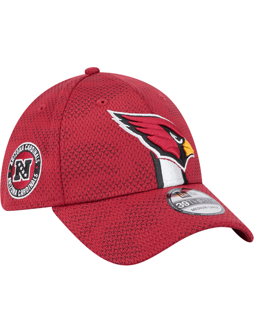 Arizona Cardinals New Era NFL 24 Sideline 39THIRTY Stretch-Fit Hat