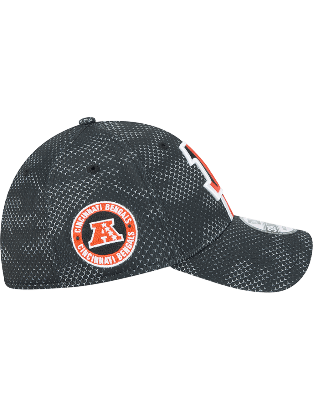 Cincinnati Bengals New Era NFL 24 Sideline 39THIRTY Stretch-Fit Hat