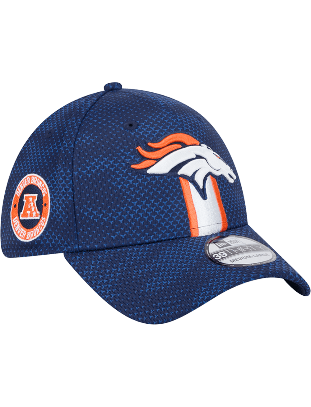 Denver Broncos New Era NFL 24 Sideline 39THIRTY Stretch-Fit Hat