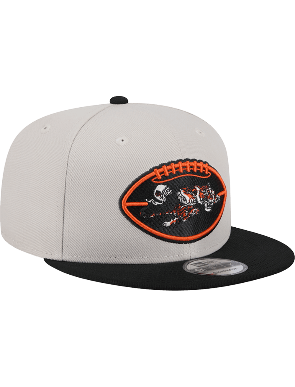 Cincinnati Bengals New Era NFL 24 Sideline Historic 9FIFTY Snapback Hat - Stone