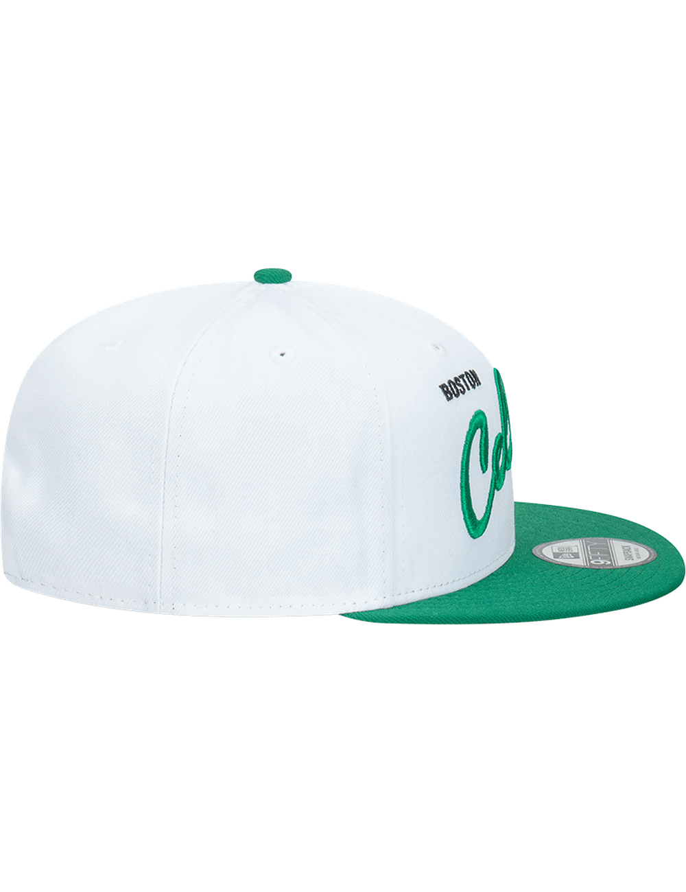 Boston Celtics New Era NBA Vintage Script 9FIFTY Snapback Hat - White