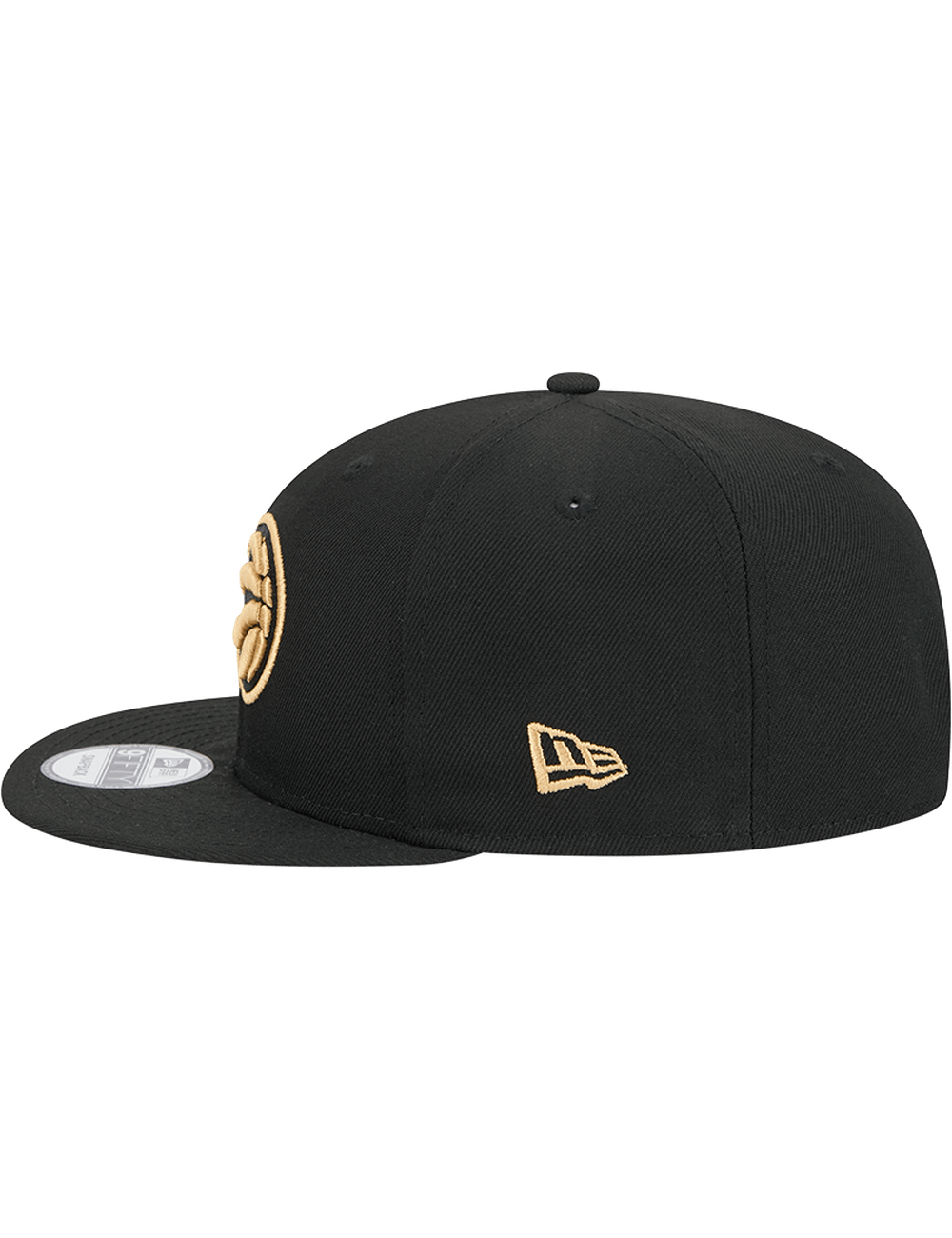 Toronto Raptors New Era NBA 24-25 City Edition 9FIFTY Snapback Hat - Black