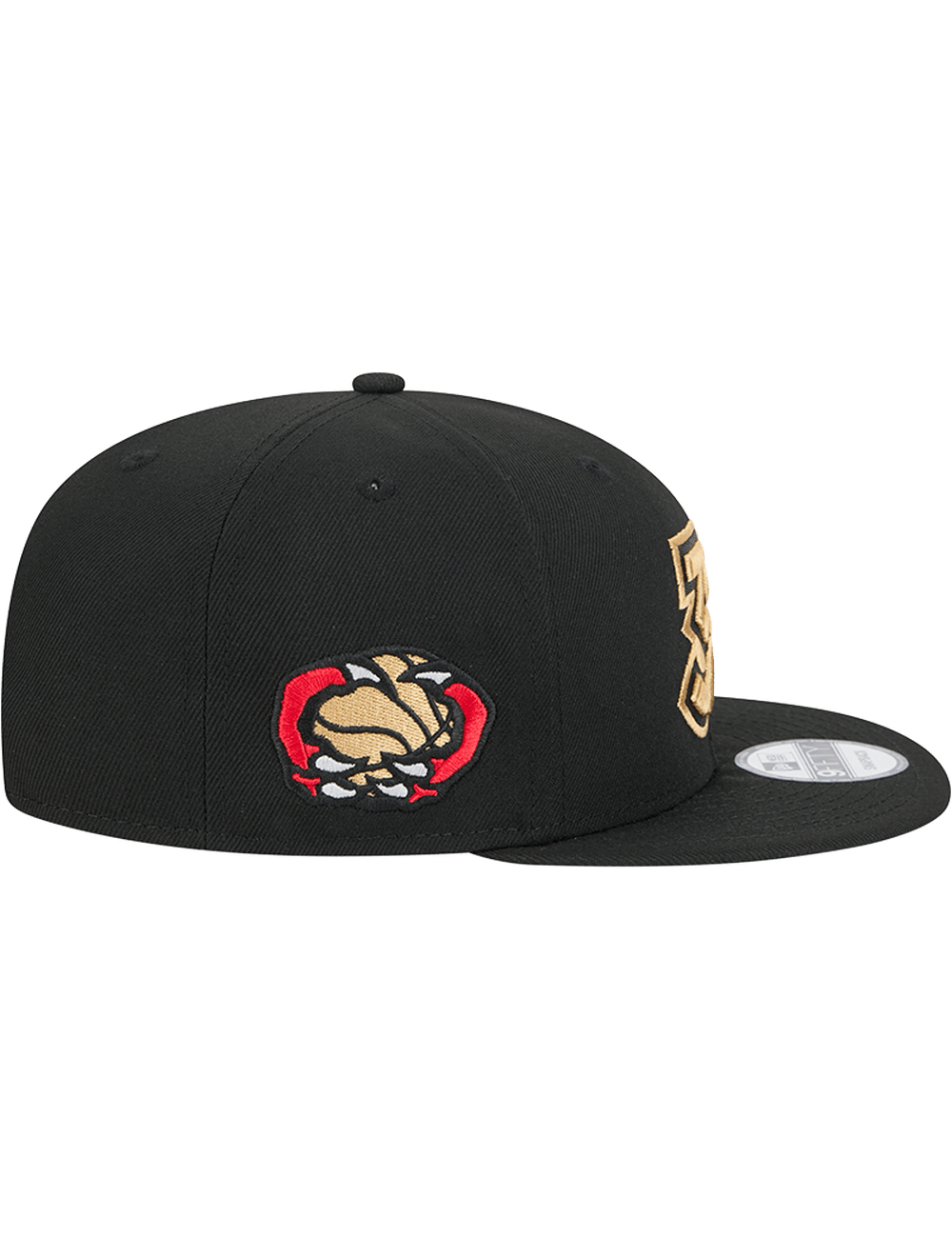 Toronto Raptors New Era NBA 24-25 City Edition 9FIFTY Snapback Hat - Black
