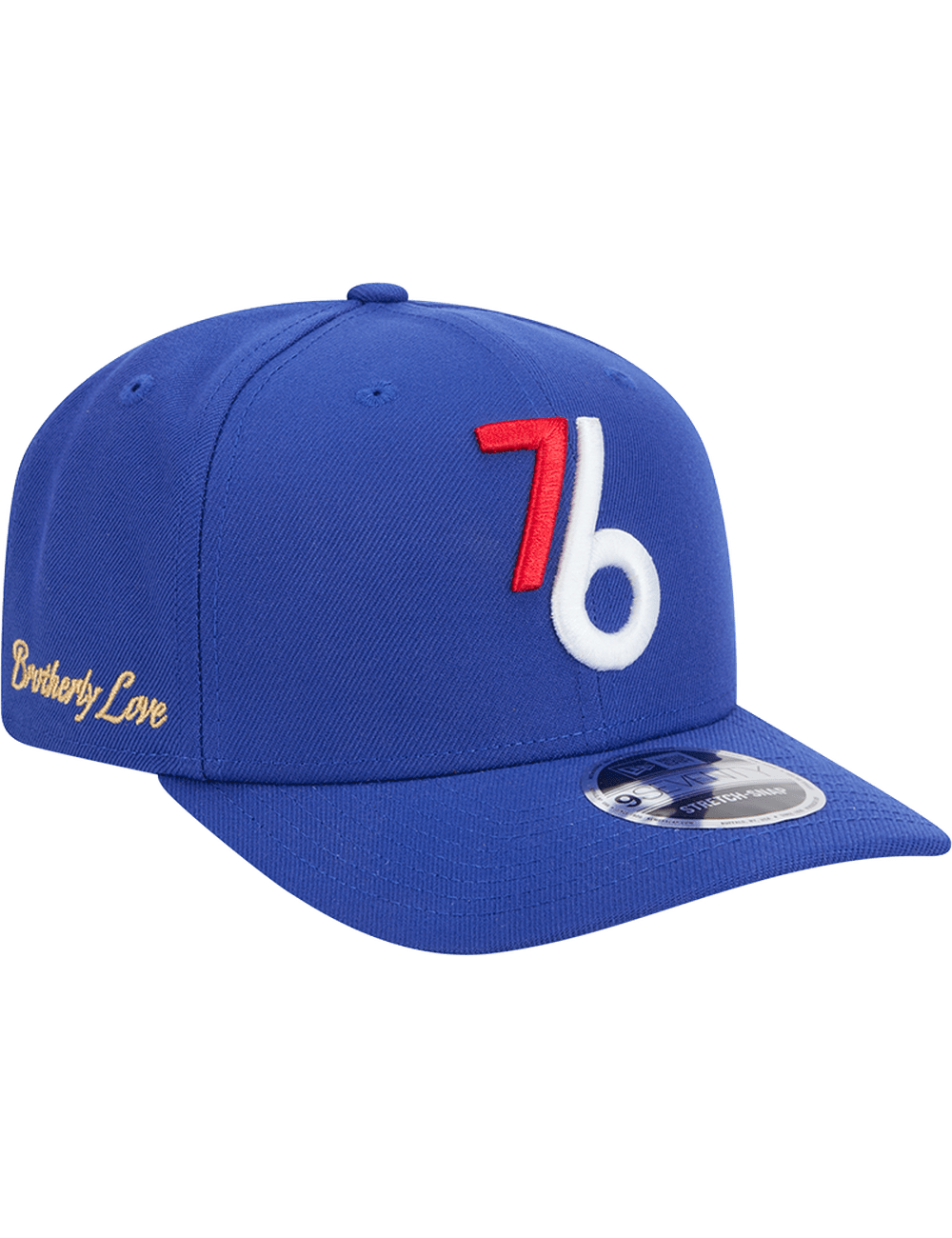 Philadelphia 76ers New Era NBA 24-25 City Edition Alt 9SEVENTY Snapback Hat - Blue