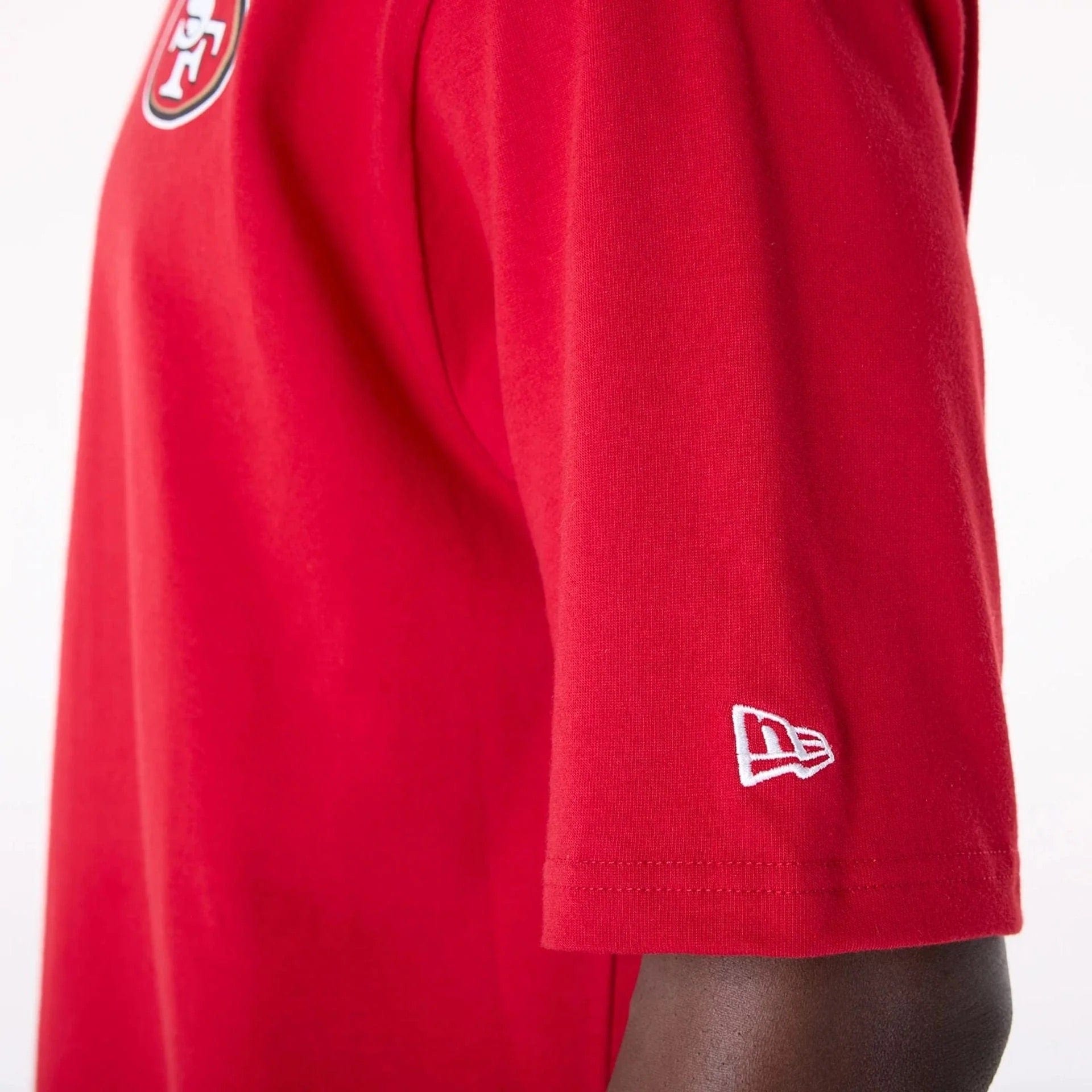 San Francisco 49ers New Era NFL Graphic Hit Oversized T-Shirt - Red